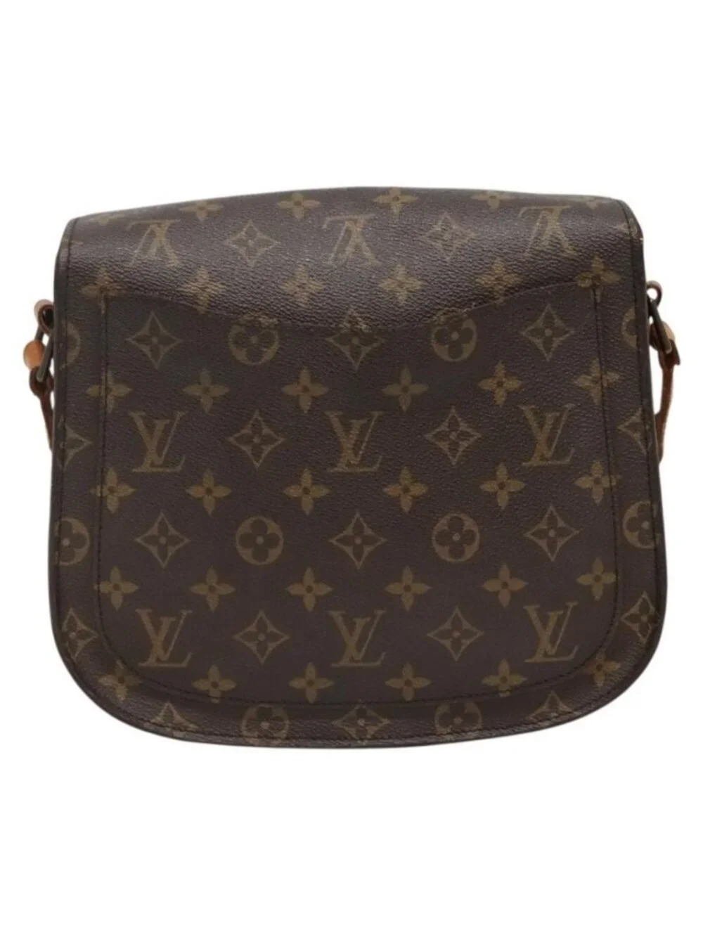 Authentic LOUIS VUITTON Monogram Saint Cloud GM Shoulder Bag M51242 LV